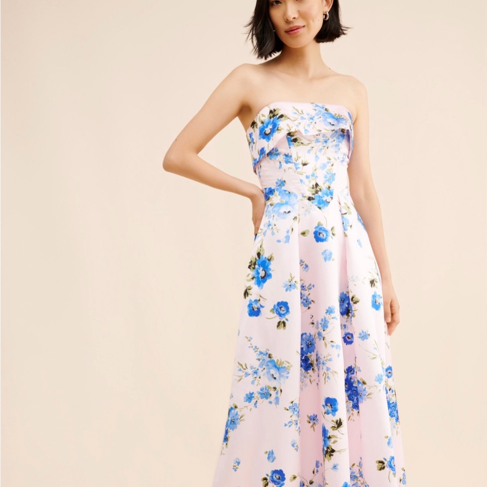 If By Sea strapless dress